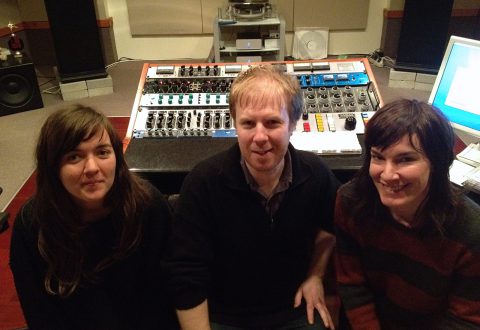 Courtney Barnett, Adam Dempsey and Jen Cloher